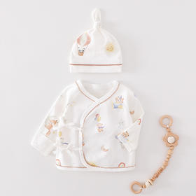 【新生儿无骨纯棉半背衣】A类秋冬款出生衣和尚服产房必备童装