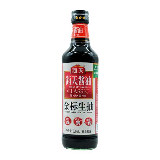 海天金标生抽500ml 商品图0