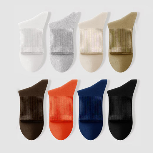 都市丽人都市锋尚中筒袜简约系列高含棉袜子男袜子FCTDD4 商品图2