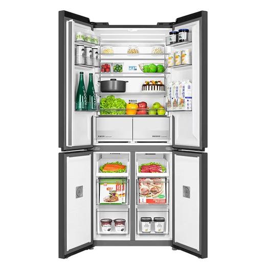 限时团购价（9月7日结束）美的冰箱迷境灰超净纯平全嵌美家系列科技冰箱节能静音435升大容量435WUSGPZM 商品图3