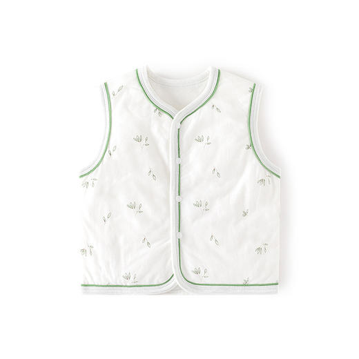 【婴儿护肚背心夹棉马甲】秋冬季宝宝儿童坎肩马夹新生儿纯棉保暖上衣 商品图4