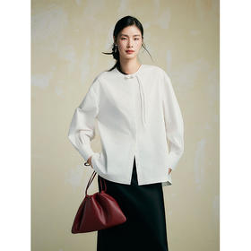 棉仓357604001-新中式盘扣衬衫