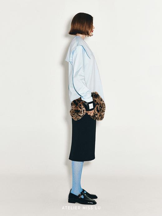 【冰川远航】造型大翻领设计衬衫上衣 商品图3