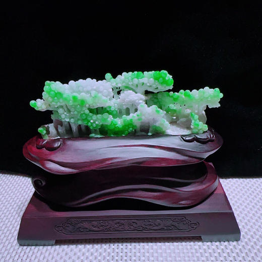 620325翡翠摆件【高山流水 发财树🌲】 商品图3