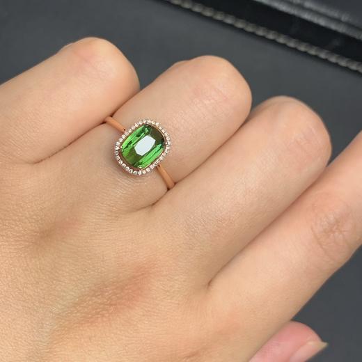 1.85ct 1.63g 碧玺戒指 商品图8
