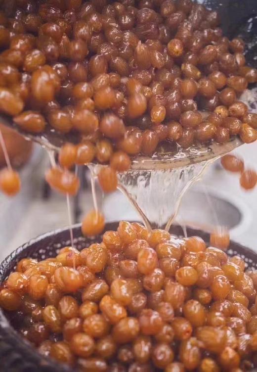 【需冷冻保存】古法金丝蜜枣3斤，记乙里总有抹不去的那些甜蜜零食，记得外婆悄悄递过来的蜜枣吗?敲好吃!这款是真正有灵魂的金丝蜜枣，过口不忘多软糯香甜的口感! 商品图4