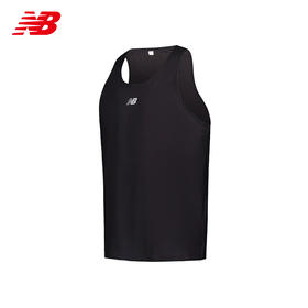 NEW BALANCE/NB Jacquard Singlet 男款户外运动舒适休闲跑步背心