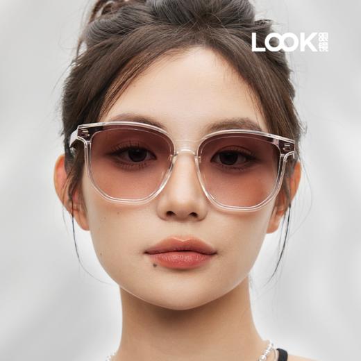 LOOK眼镜 时尚大框 显脸小 飘面窗型 偏光驾驶专用 墨镜 太阳眼镜 男女通用 商品图3