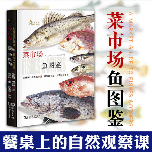 《菜市场鱼图鉴》一读就懂，餐桌上的自然观察课，网罗菜市场上常见的鱼鲜种类近200种（6岁-成人） 商品图0