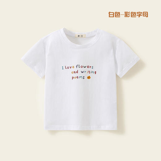 【清仓捡漏49.9两件】童装t恤短袖男童t恤，女童纯棉透气亲肤细腻柔软，小圆领印花设计短袖纯棉新款夏季儿童衣服，中小童装男孩网红上衣-QQ 商品图4