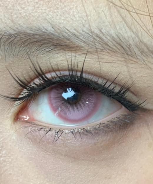 isoraLook半年抛美瞳 数字樱花 14.5mm 商品图0