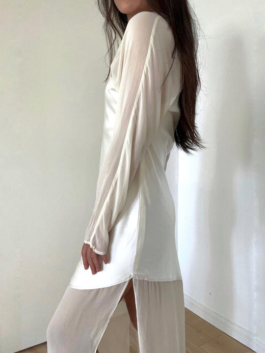 Viktoria Chan | SS21039 Milly silk patched dress [连衣裙] 商品图1