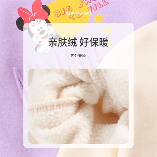 【商场同款】迪士尼女童秋季高领保暖加绒套头卫衣224DS0762 商品图6