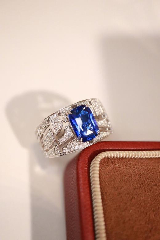 2.0ct 蓝宝石戒指 商品图6