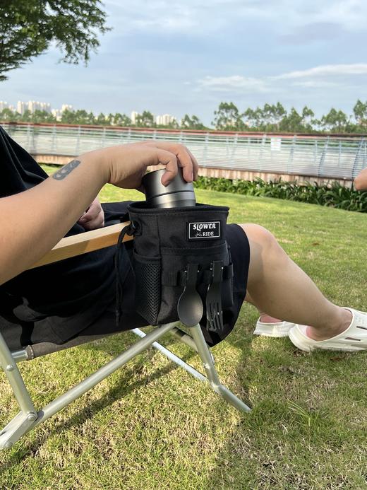 SLOWER 新款多功能车头水壶包 车把挂包 露营收纳小挂包 商品图6