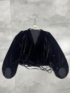 【门店同款】ENJOY秋季C绒面两穿小衫 159396617