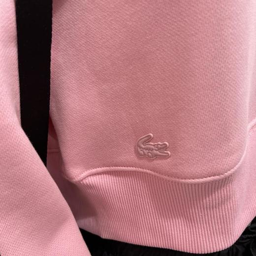 Lacoste/法国鳄鱼 女士春秋时尚印花短款连帽套头长袖卫衣SF7403 商品图2