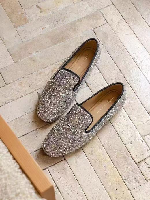 MUX2024秋季时尚闪钻百搭乐福鞋 商品图1