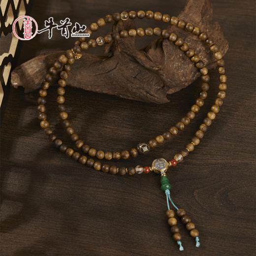 牛首山心悦绿棋楠108颗珠串沉香手串念珠手持手串纪念礼物 商品图3