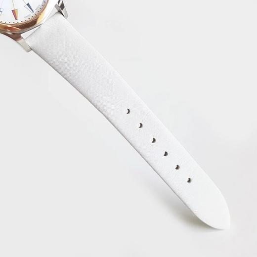 【95新】COROM昆仑海军上将系列32mm精钢/18k玫瑰金表圈钻刻石英女表 071216JH11 商品图10