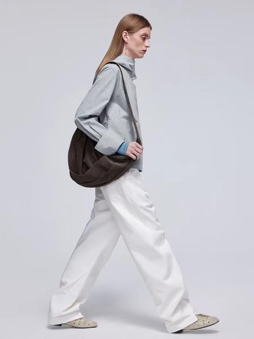 Simple Project/A24143/A24249/麂皮打褶斜挎包 商品图2