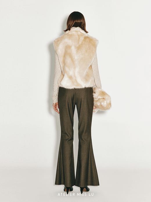 【温暖金毛】温柔冬日仿皮草造型马甲 商品图2