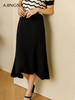 【商场同款】阿菁娜2024秋季新款气质法式不规则鱼尾半裙A29Q113021 商品缩略图2