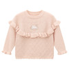 笛莎童装女童针织衫2024冬季新款儿童花朵刺绣毛衫 商品缩略图4