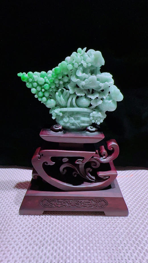 620332翡翠摆件【一览富贵】 商品图3