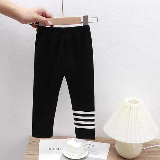 【儿童德绒打底裤】2024春秋新款宝宝保暖裤女童打底裤童装 商品图1