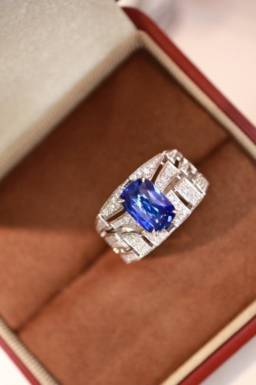 2.0ct 蓝宝石戒指 商品图0