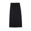 NEELLY纳俪2024秋季商场同款通勤风黑色针织半身裙女新款高腰开叉N24082E01118 商品缩略图3