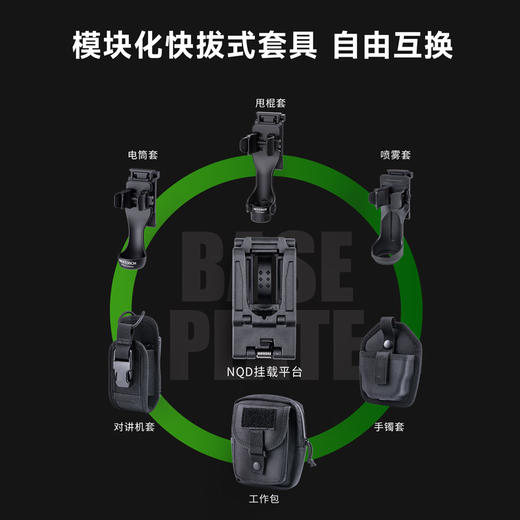 纳丽德 V23 工作包X-Carry背板个性布局战术魔术贴 商品图2