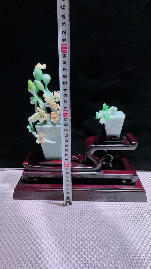 620334翡翠摆件【平安富贵】 商品图2