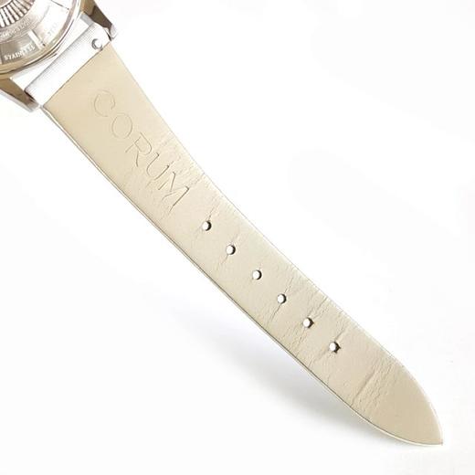 【95新】COROM昆仑海军上将系列32mm精钢/18k玫瑰金表圈钻刻石英女表 071216JH11 商品图11