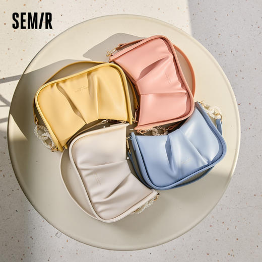 森马包包女夏新款腋下包质感小众女包时尚单肩包高级感女生斜挎包 商品图0