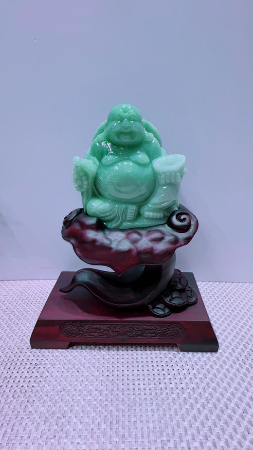620337翡翠摆件【佛公 弥勒佛】 商品图4