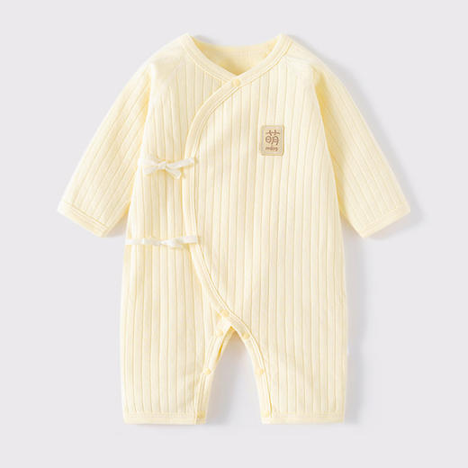 【新生婴儿衣服纯棉无骨连体衣】初生宝宝和尚服婴儿内衣春秋季睡衣 商品图0