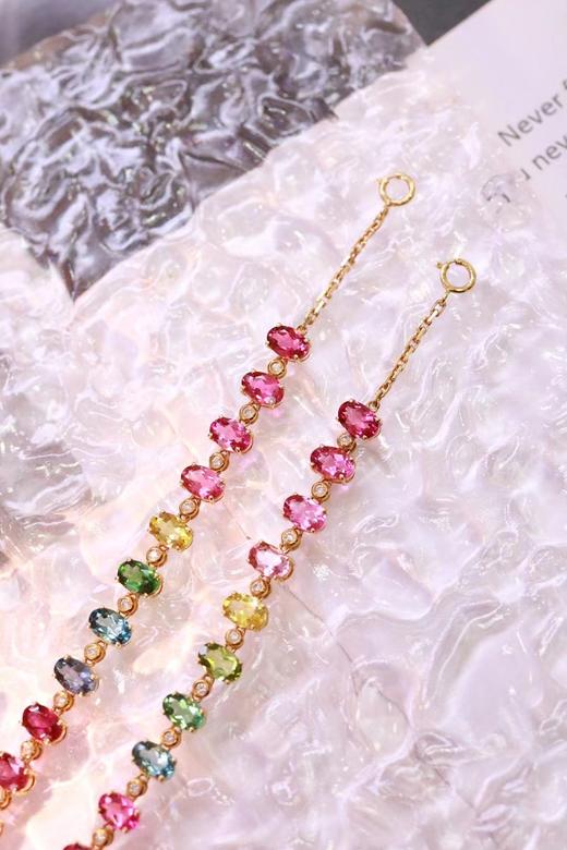 6.5ct 碧玺手链 商品图2