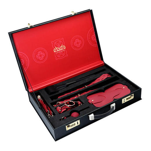 【情趣用品】谜姬 便携收纳锁春心束缚套装-礼盒or密码箱款 商品图4