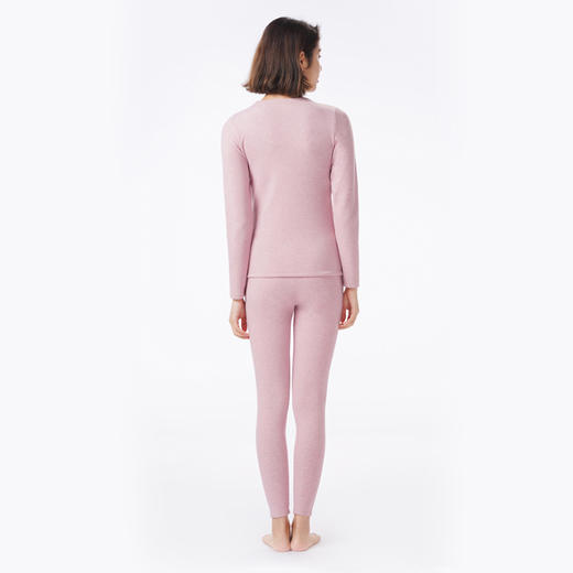 都市丽人保暖衣舒暖套装RT羊毛中厚女士保暖衣套装LWT1B4 商品图3