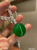 老坑艳绿蛋面套链戒指两用款【4260308】具体价格微信咨询 商品缩略图0