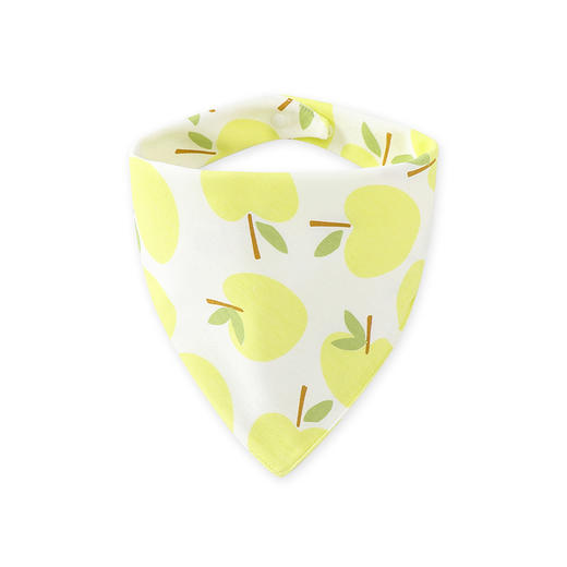 【2条装！】口水巾婴儿围嘴春夏季纱布新生儿围兜宝宝三角巾韩版洋气柔软 商品图4