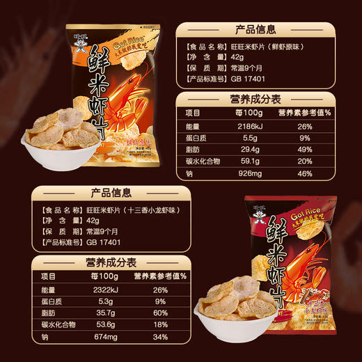 旺旺米虾片 商品图6
