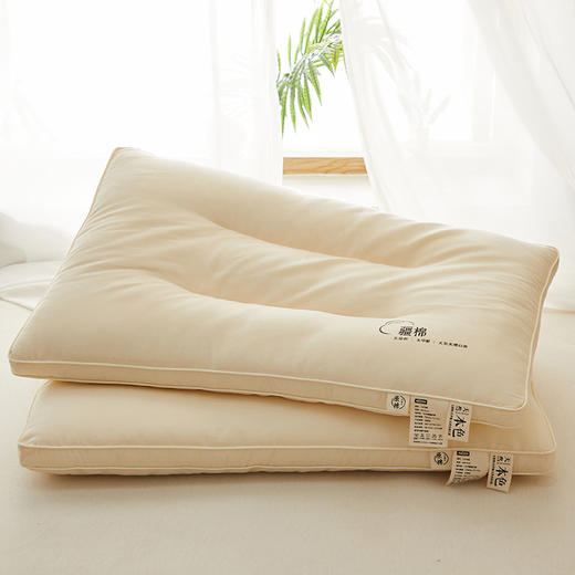 【A类原棉分区定型护颈枕】日式A类原棉枕头 良品全棉儿童枕成人枕芯学生宿舍助睡眠护颈 商品图2