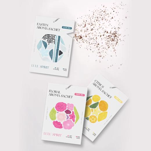 璐璐馨香包衣柜持久香气茉莉花车用放衣服除臭专用香袋璐璐馨 馨绘系列衣柜香包-花香调绿叶调水生调皮革调3片 商品图7