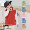 【清新简约 防风保暖】儿童坎肩夹棉马甲秋季男童女童上衣宝宝衣服针织毛衣背心 商品缩略图0