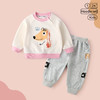 【软糯有型，好穿又好看】春秋款宝宝卫衣套装 上衣婴儿衣服 儿童外套裤子 幼儿外出潮服童装-QQ 商品缩略图5
