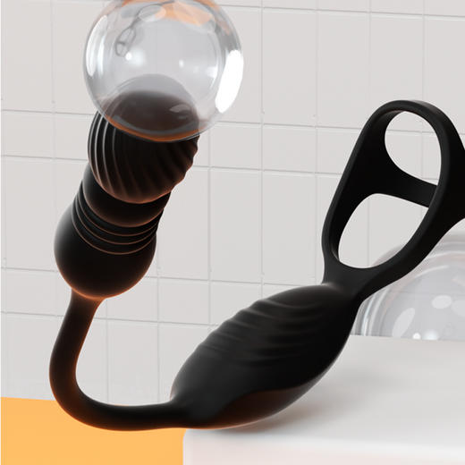 【男用器具】谜姬 岚峰震动伸缩前列腺 商品图2