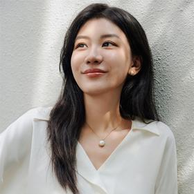 Pearl moments 撒切尔天然淡水珍珠项链耳环套装【该商品不支持用券】